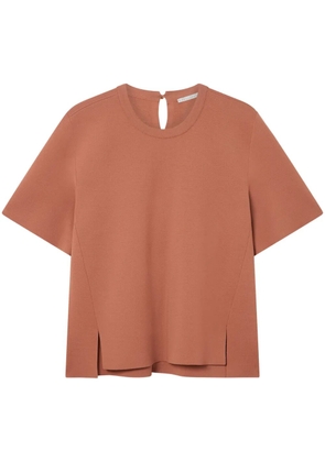 Stella McCartney Iconic Compact knitted top - Brown