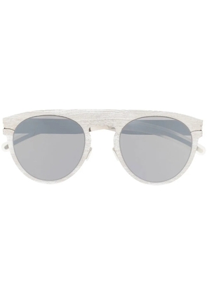 Mykita round-frame tinted sunglasses - Silver