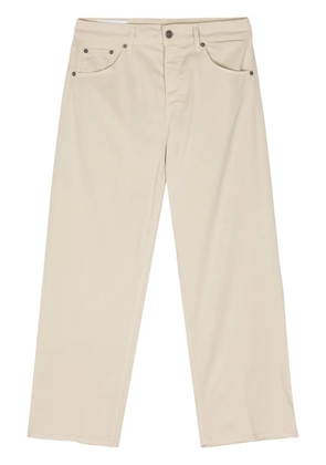DONDUP mid-rise straight-leg trousers - Neutrals