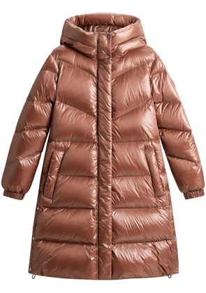 Woolrich Aliquippa puffer jacket - Brown
