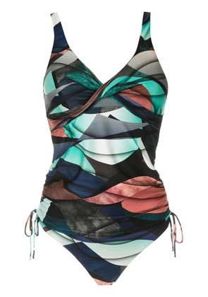 Lygia & Nanny Bruma printed tankini set - Blue