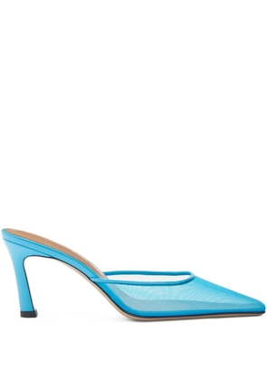 The Attico Juno mules - Blue