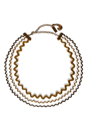 ETRO Wave multi-chain choker - Brown