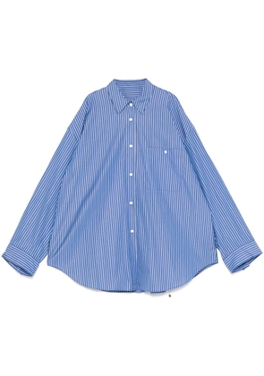 JNBY striped long-sleeved shirt - Blue
