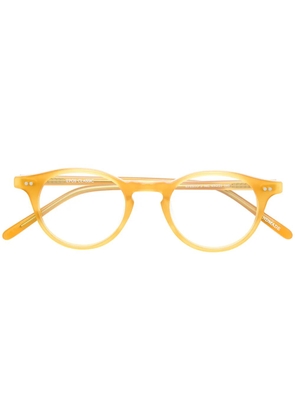 Epos round frame glasses - Yellow
