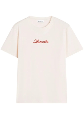 Lanvin embroidered T-shirt - Pink