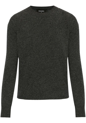 DSQUARED2 crew-neck wool jumper - Grey