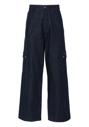 Off-White Script cargo jeans - Blue