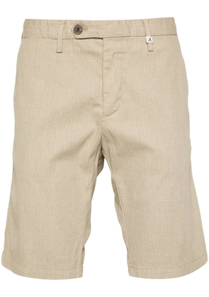 Myths checked bermuda shorts - Neutrals