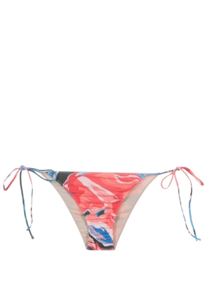 Clube Bossa Aava graphic-print bikini bottoms - Blue