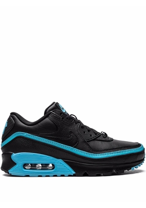 Nike x Undefeated Air Max 90 'Black/Blue Fury' sneakers
