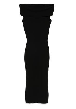 Michael Michael Kors off-shoulder midi dress - Black