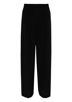 JOSEPH high-waisted silk palazzo pants - Black