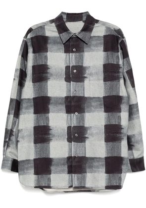 CROQUIS Check pattern shirt - Grey