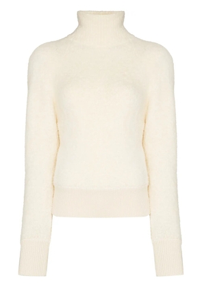 Nanushka Miah fleece knitted jumper - White