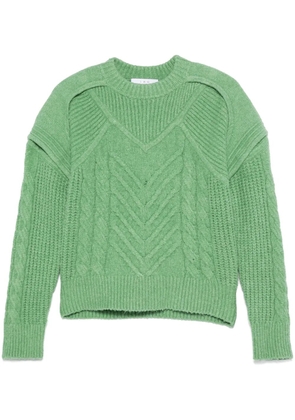 IRO cable-knit sweater - Green