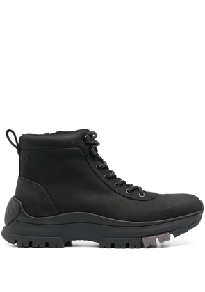 Calvin Klein Jeans leather boots - Black