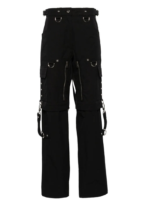 Givenchy high-waist cargo trousers - Black