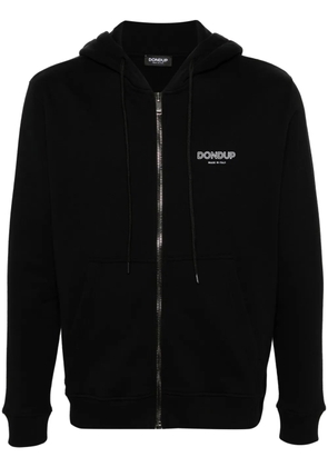 DONDUP logo-print hoodie - Black