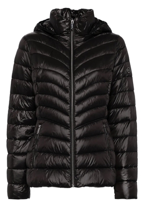 Michael Michael Kors Chevron packable jacket - Black