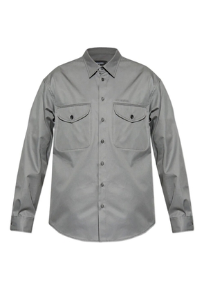 DSQUARED2 double-pocket cotton shirt - Grey