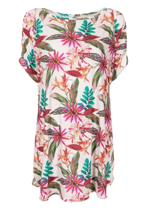 Lygia & Nanny Allat botanical-print minidress - Multicolour