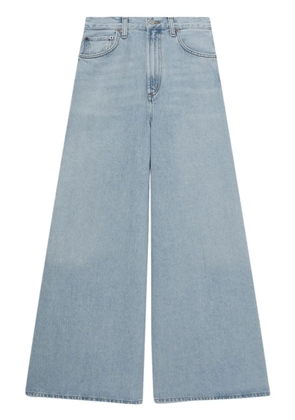 AGOLDE Nolan high-rise wide-leg jeans - Blue