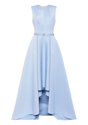 Saiid Kobeisy high-low neoprene gown - Blue