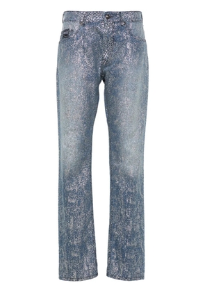 Versace Jeans Couture mid-rise slim-fit jeans - Blue
