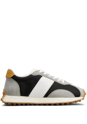 Tod's suede-trimmed sneakers - Grey