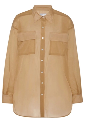 Rosetta Getty pointed-collar button-up shirt - Neutrals