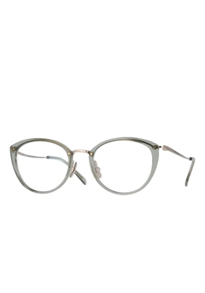 Yellows Plus round loraine glasses - Grey