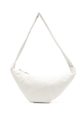 LEMAIRE Croissant crossbody bag - White
