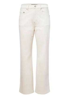 Proenza Schouler Jasper straight-leg cropped jeans - White