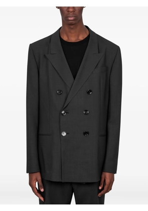 AMI Paris buttoned wool jacket - Grey