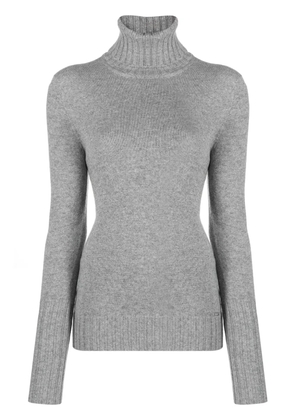 Kiton roll-neck cashmere jumper - Grey