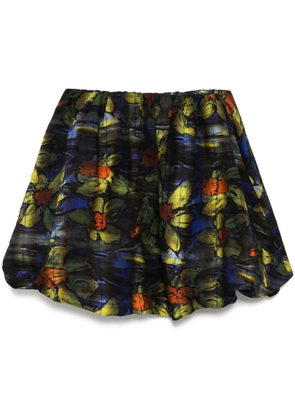 JNBY drawstring waist skirt - Blue