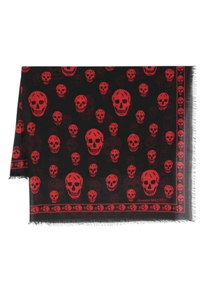 Alexander McQueen Classic Skull scarf - Black