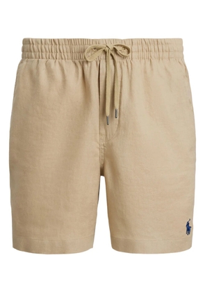 Polo Ralph Lauren logo shorts - Neutrals