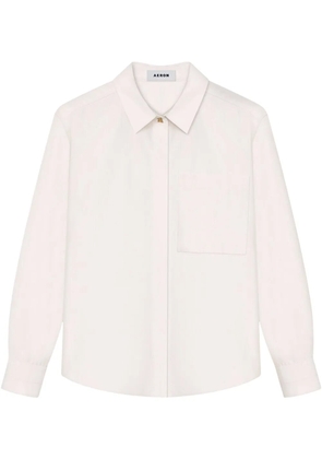 AERON poplin shirt - Neutrals