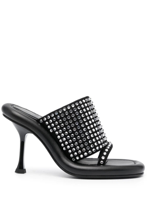 JW Anderson Bumper-Tube leather sandals - Black
