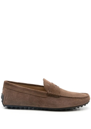 Tod's City Gommino driving shoes - Brown