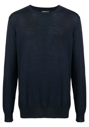 Undercover side-slits cashmere jumper - Blue