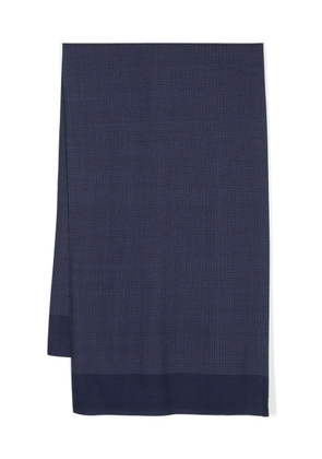 FURSAC micro-dot wool scarf - Blue