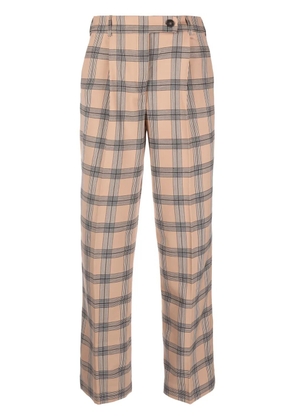 ZIMMERMANN Luminosity checked tailored trousers - Neutrals