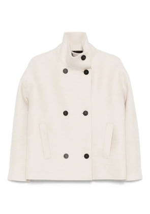 Harris Wharf London double-breasted wool jacket - Neutrals
