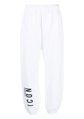 DSQUARED2 Icon logo jersey track pants - White