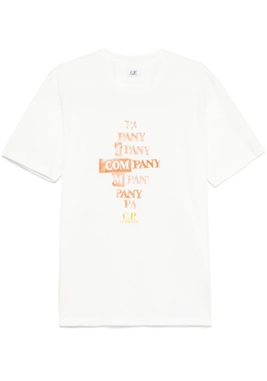 C.P. Company logo-print T-shirt - White