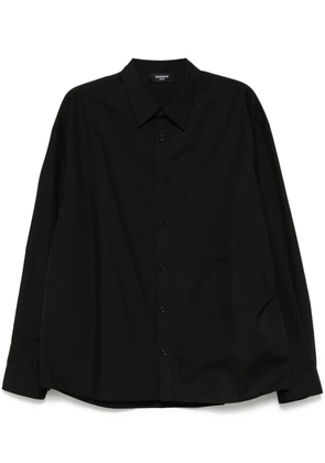 SONGZIO slant autograph shirt - Black