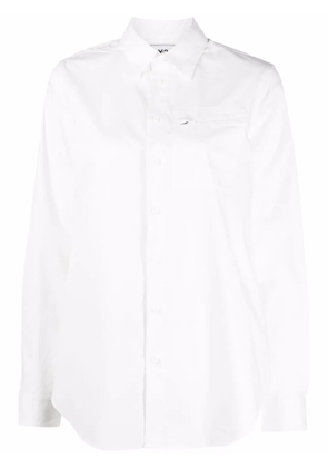Y-3 chest patch pocket shirt - White